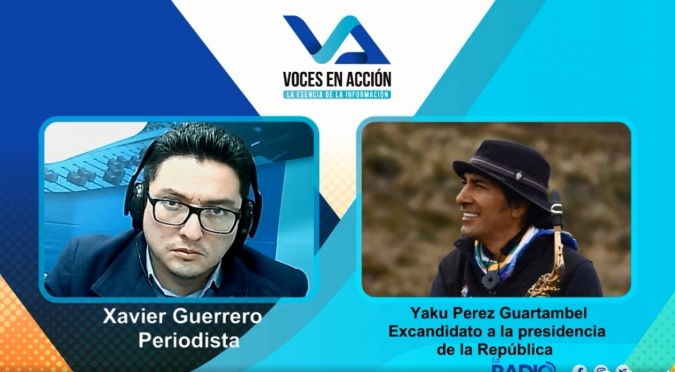 Yaku Perez Guartambel: Denuncia contra Guillermo Lasso