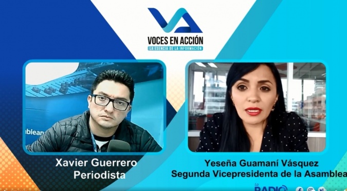 Yeseña Guamaní: Designación en la vicepresidenta del legislativo