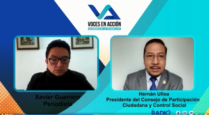 Hernán Ulloa: Situación en CPCCS