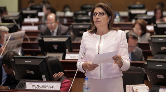 Wilma Andrade: Reformas al COIP