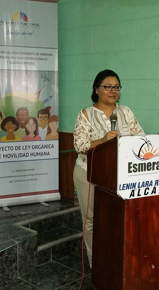 Proyecto de Ley de Movilidad Humana en la Ciudad de Esmeraldas