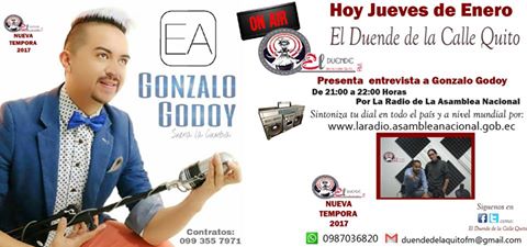 El Duende de la Calle Quito presenta entrevista a Gonzalo Godoy 