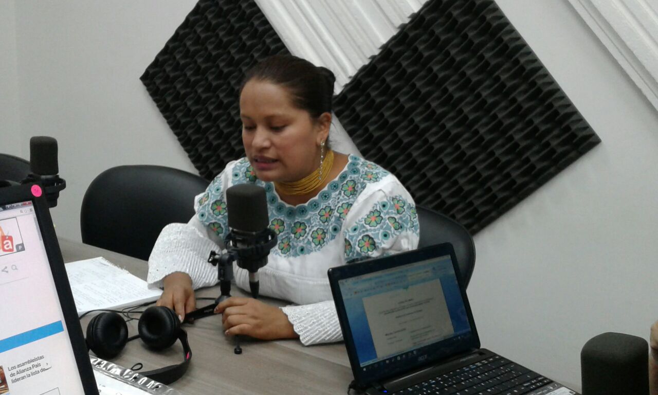 Asambleísta Esthela Acero, representante  de AP por Pichincha