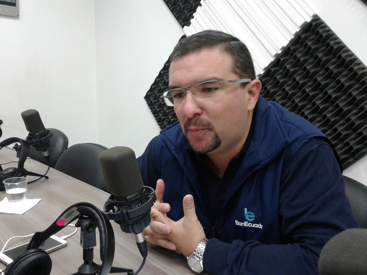 Ricardo Zurita, Gerente de BanEcuador 